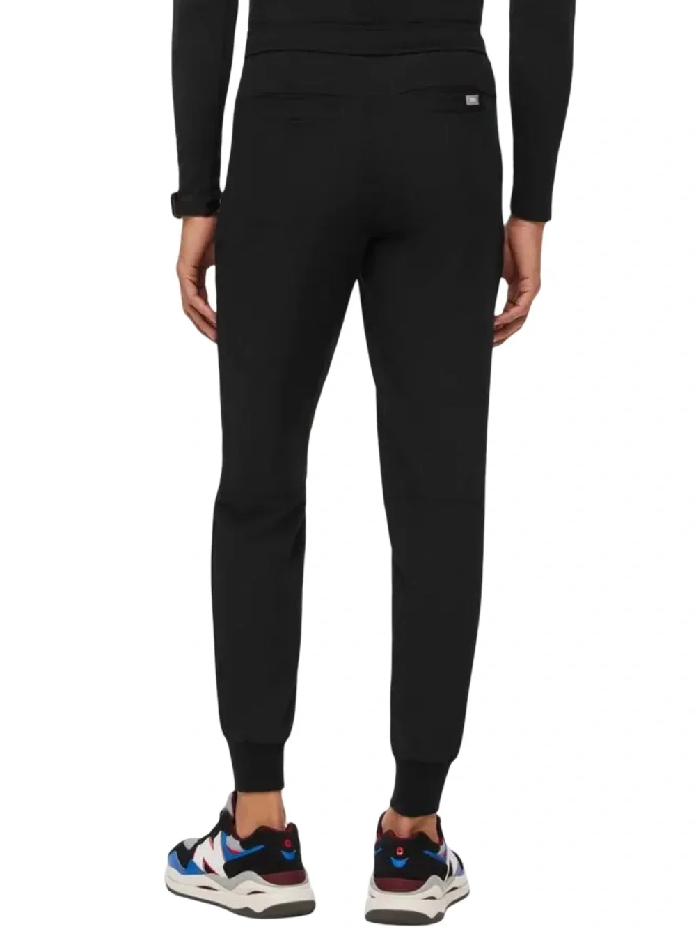 Figs men’s black Tansen Casual Scrub pants jogger style #M21SW2051 medical small